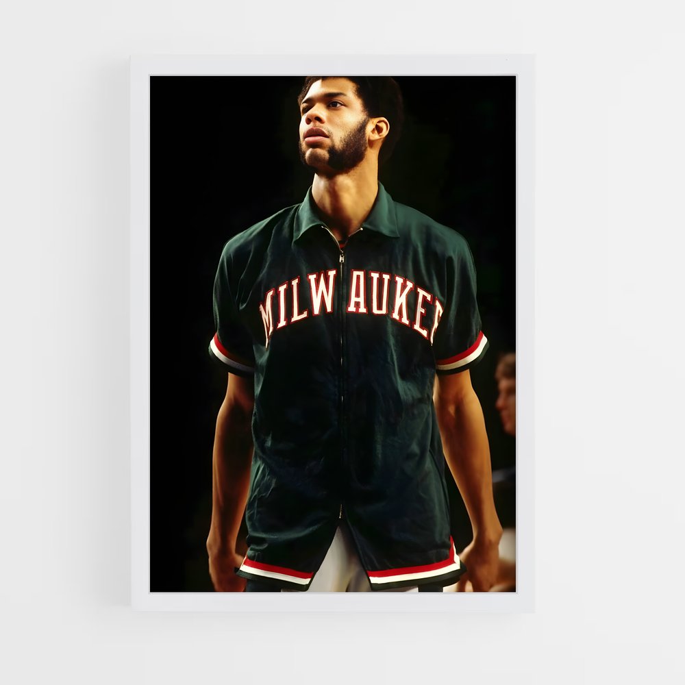 Poster Kareem jeu – affiche Basketball (vue 3)